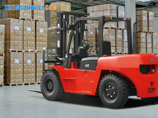 Xe nâng 6 tấn