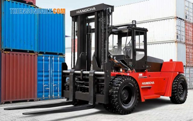 Xe nâng dầu 14 tấn