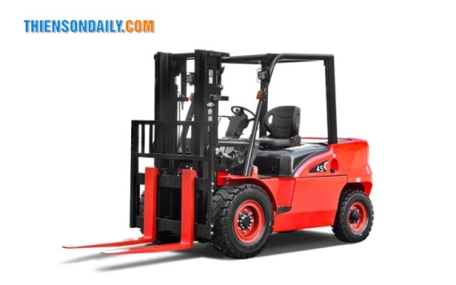 Xe nâng dầu 4.5 tấn