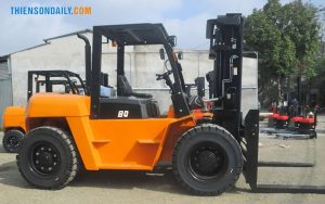 xe nâng dầu 8 tấn