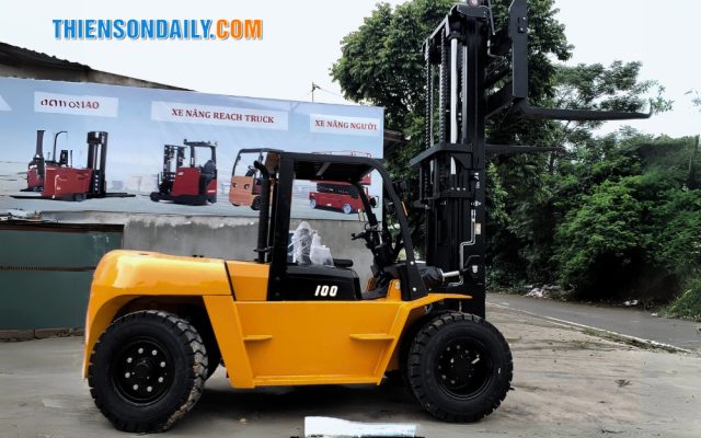 Xe nâng điện 10 tấn