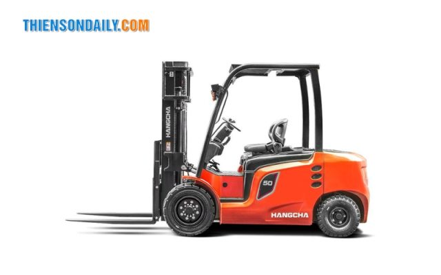 Xe nâng điện 5 tấn