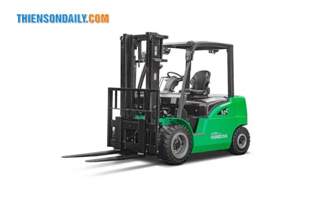 Xe nâng điện 5 tấn