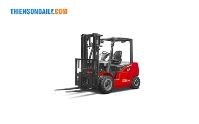 Xe nâng điện 5 tấn