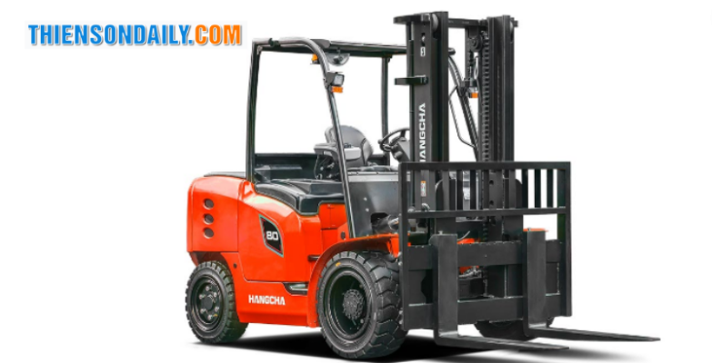 xe nâng điện 8 tấn
