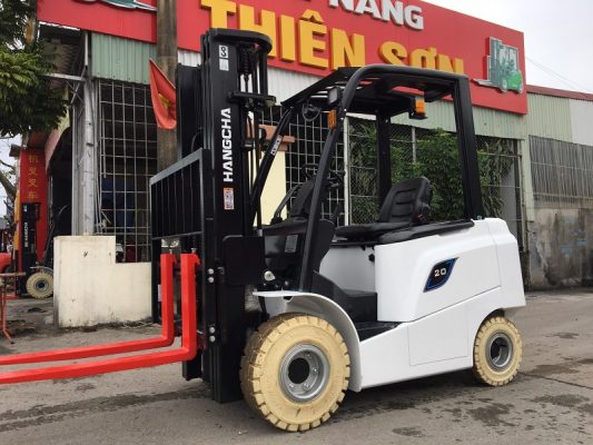 Xe nâng điện ngồi lái