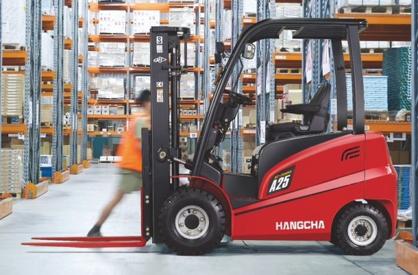 Xe nâng điện ngồi lái