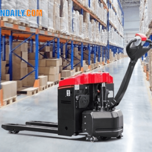 xe nâng điện thấp 1 tấn