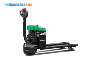 Xe nâng tay điện mini