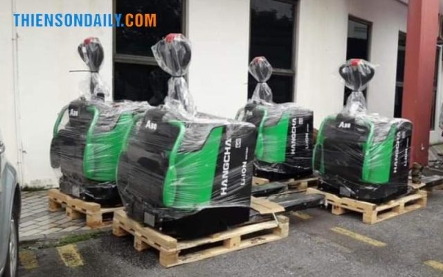 Xe nâng tay điện 3 tấn