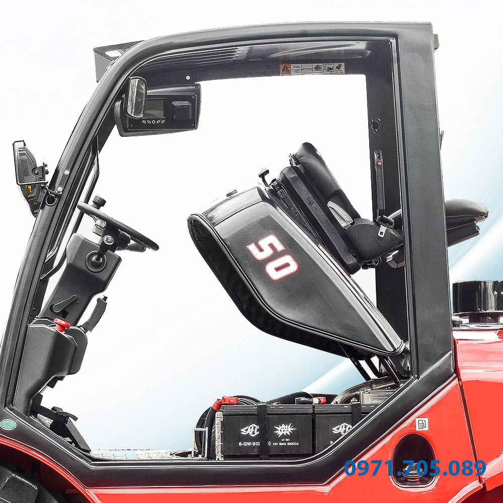 Ghế ngồi xe nâng địa hình 5 tấn 2 cầu