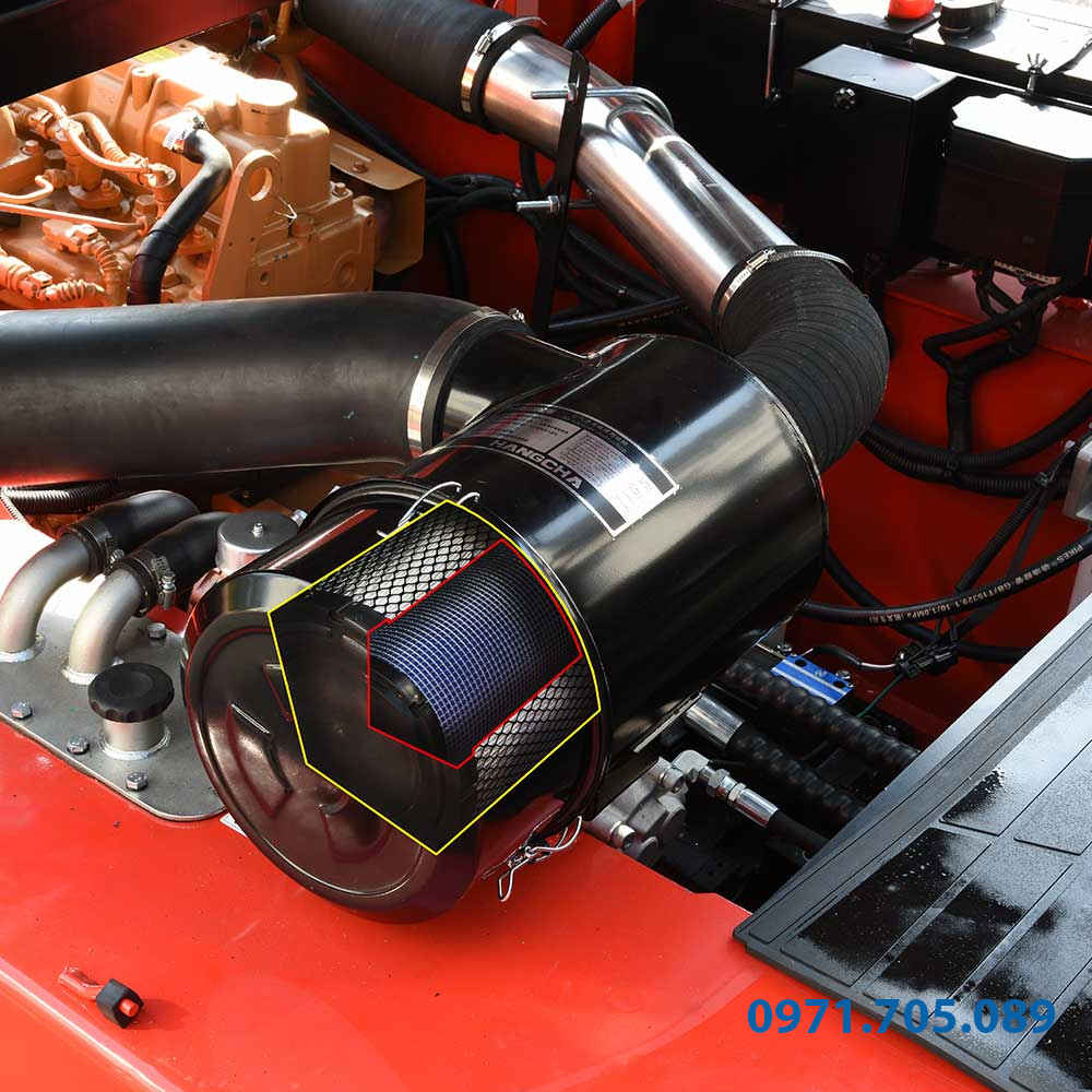 Lọc gió xe nâng 6 tấn Hangcha dòng X