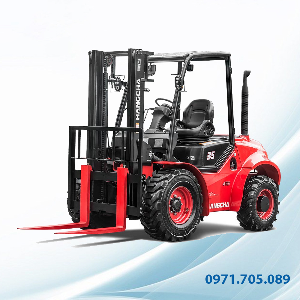 Xe nâng 2 cầu 2,5 tấn đến 3,5 tấn