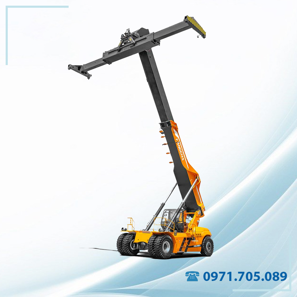 Xe nâng Reach Stacker 45 tấn Hangcha
