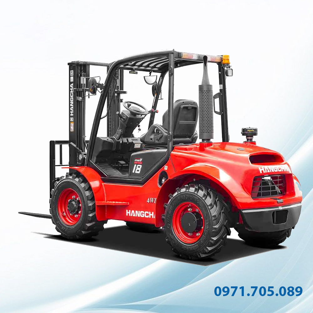 Xe nâng địa hình 1,8 tấn Hangcha