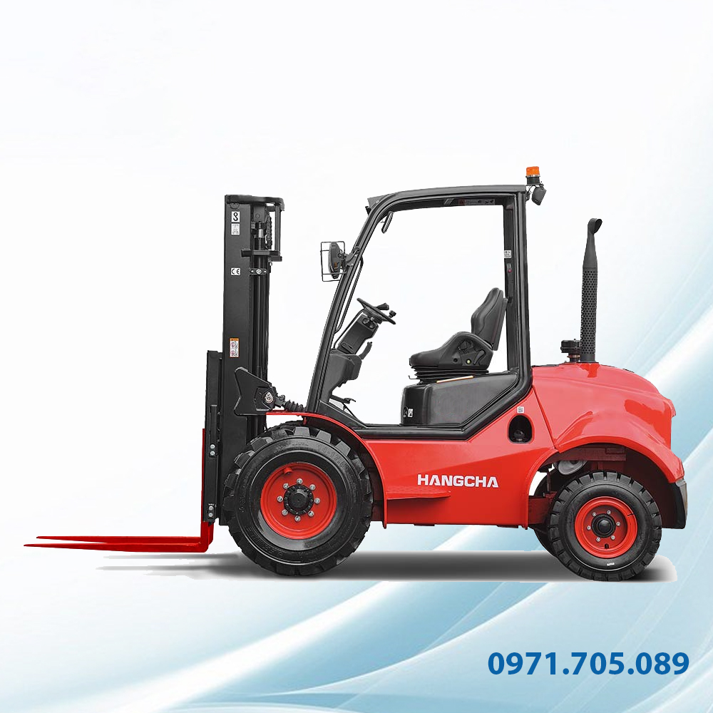 Xe nâng địa hình 2,5 đến 3,5 tấn