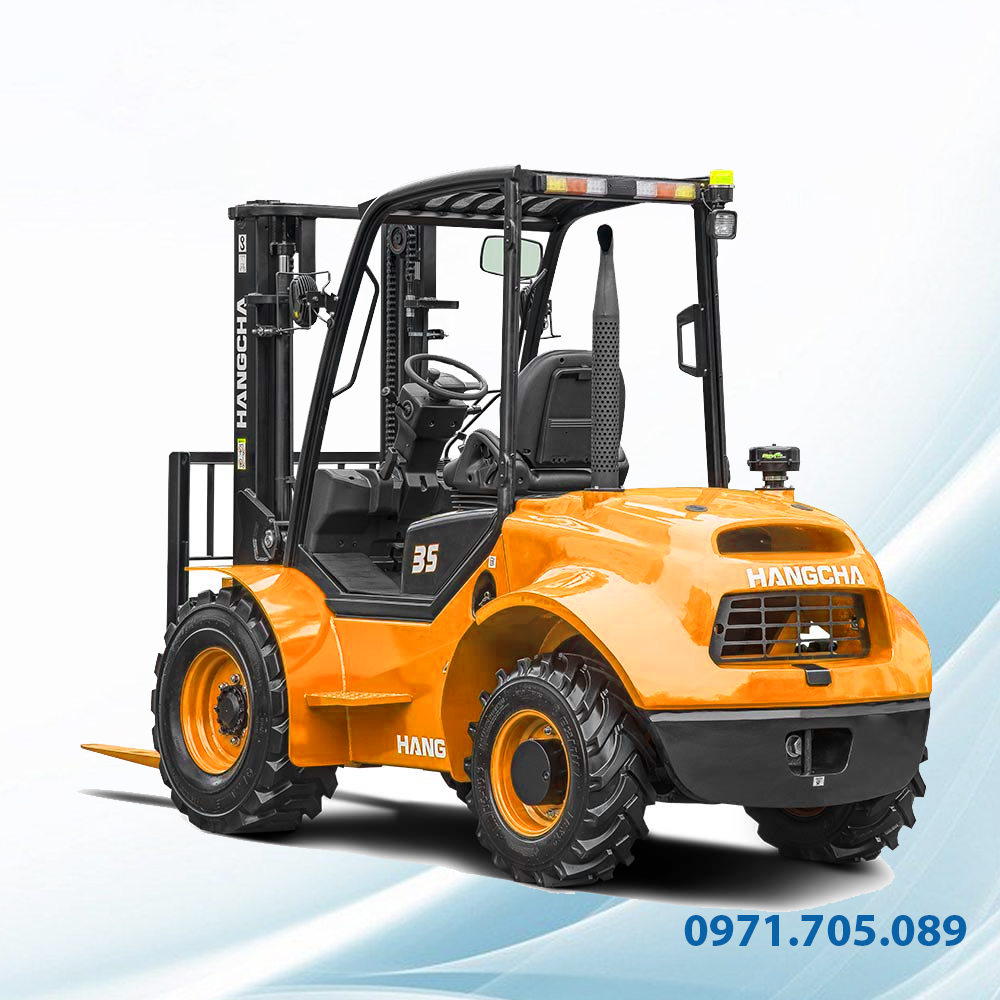 Xe nâng địa hình 3,5 tấn 2 cầu