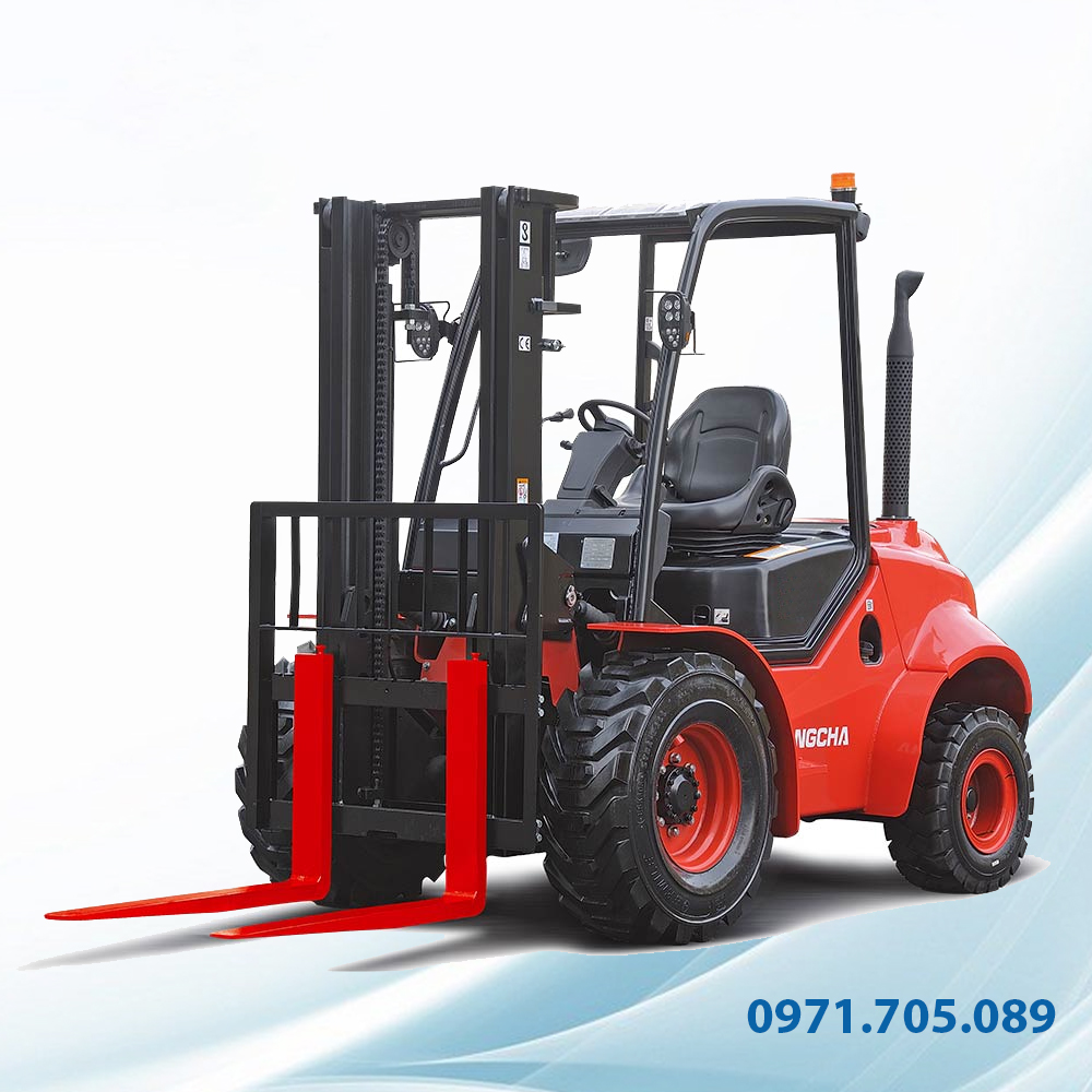 Xe nâng địa hình Hangcha