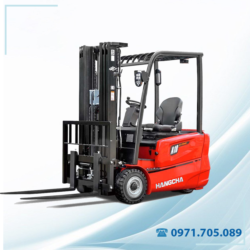 Xe nâng điện 1.8 tấn 3 bánh