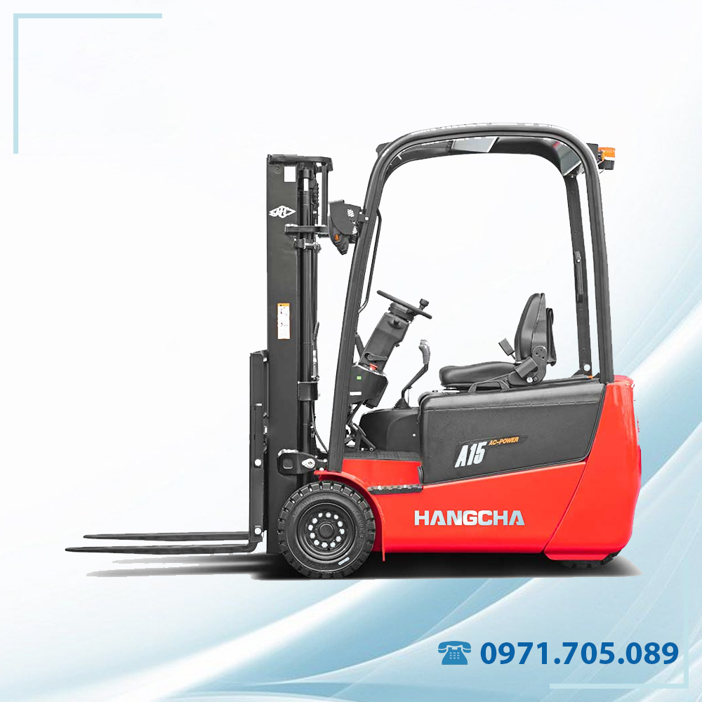 Xe nâng điện 3 bánh 1.5 tấn Hangcha Xe nâng điện 3 bánh 1.5 tấn Hangcha