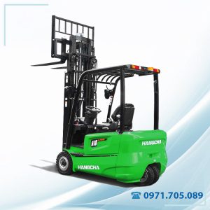 Xe nâng điện 3 bánh 1.8 tấn Lithium Hangcha