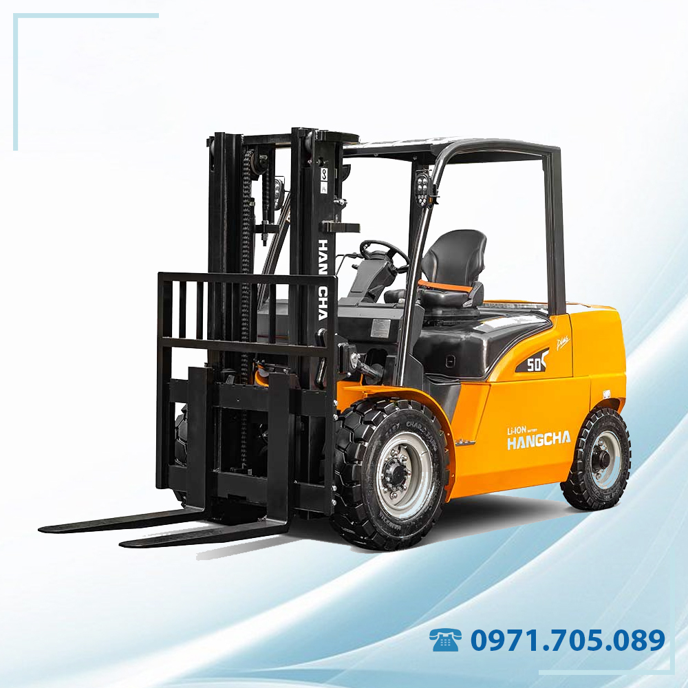 Xe nâng điện 5 tấn Lithium XH