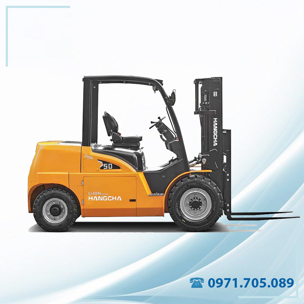 Xe nâng điện 5 tấn Lithium điện cao áp XH