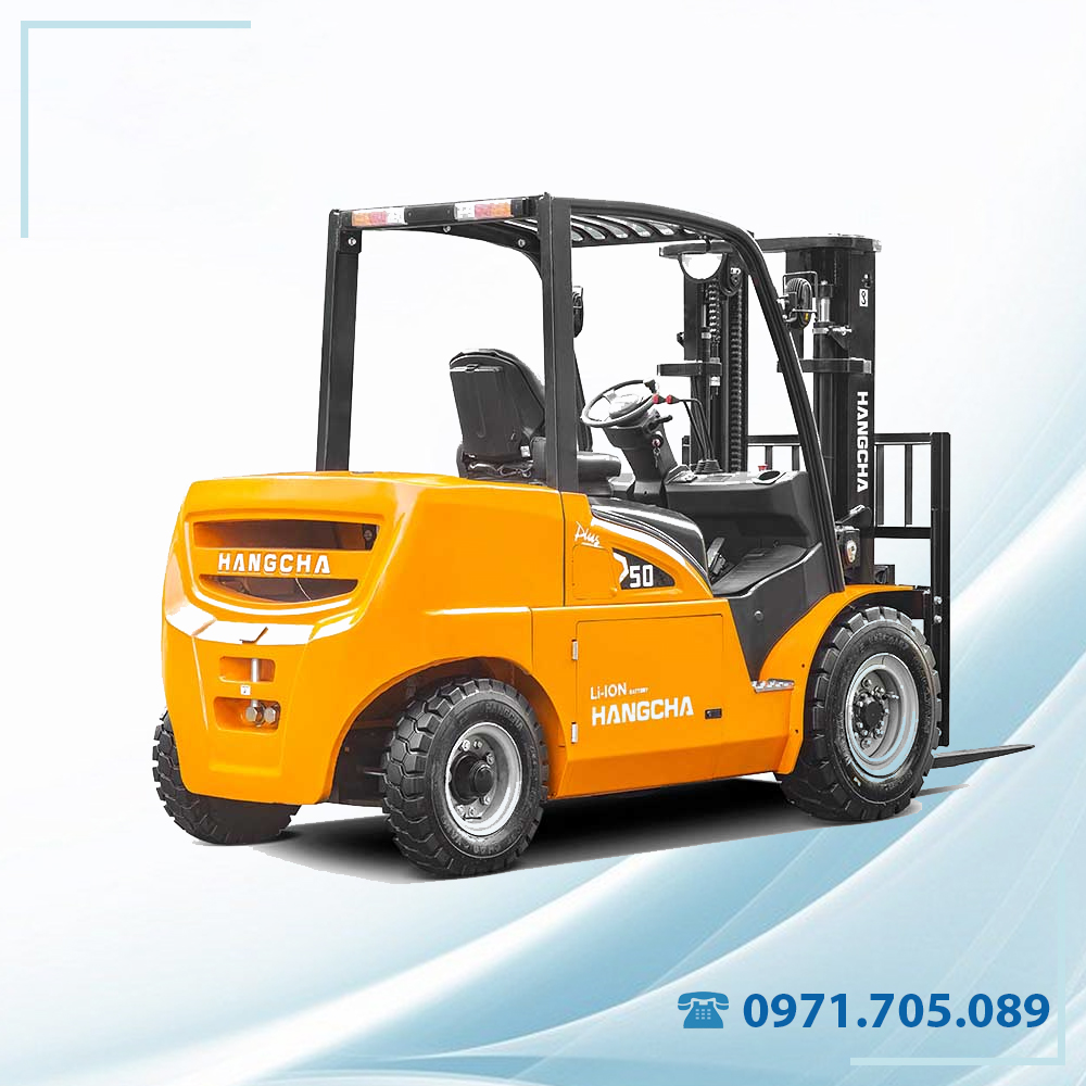 Xe nâng điện 5 tấn Lithium dòng XH Hangcha Xe nâng điện 5 tấn Lithium dòng XH Hangcha