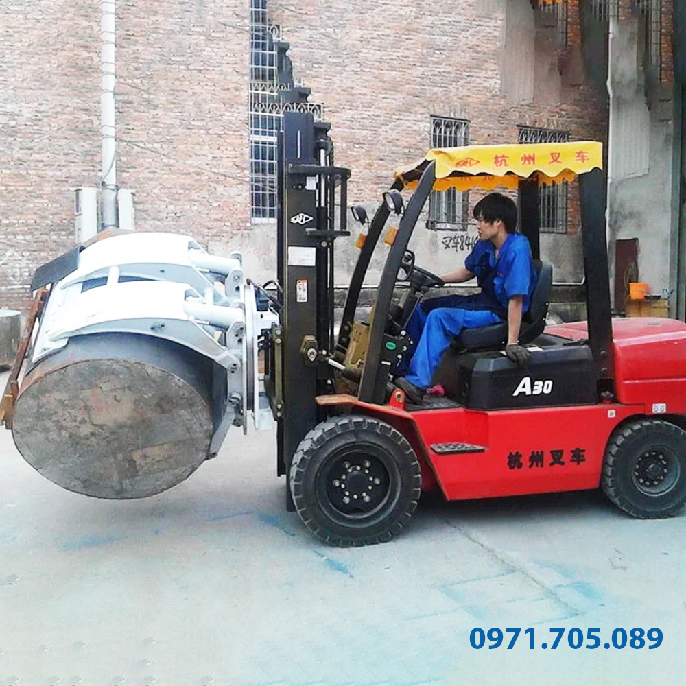 Xe nâng kẹp giấy chính hãng