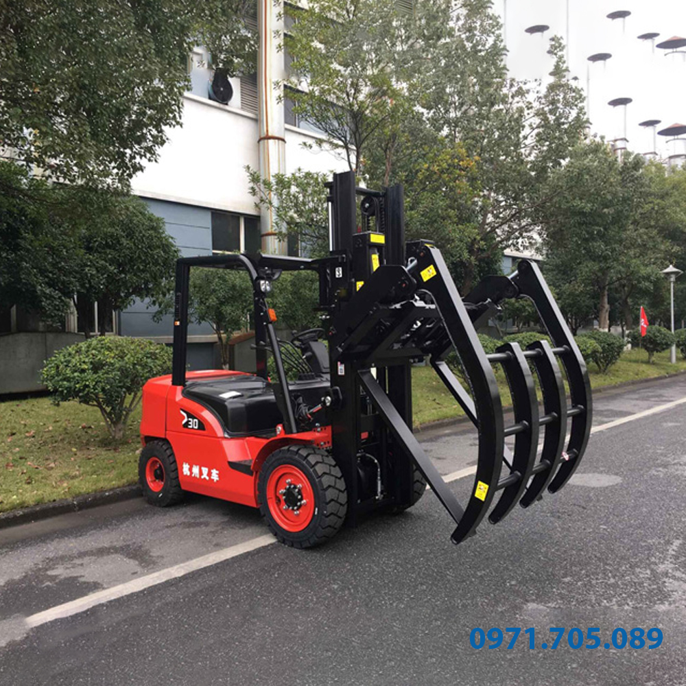 Xe nâng kẹp gỗ Hangcha