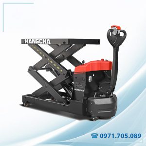 Xe nâng pallet dòng XB có cầu nâng cắt kéo