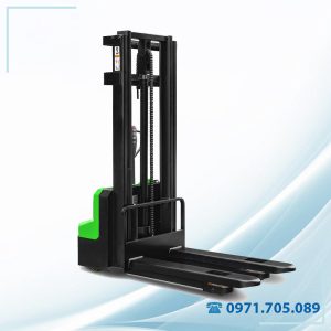 Xe nâng tay điện cao 1.5 tấn Pin Lithium