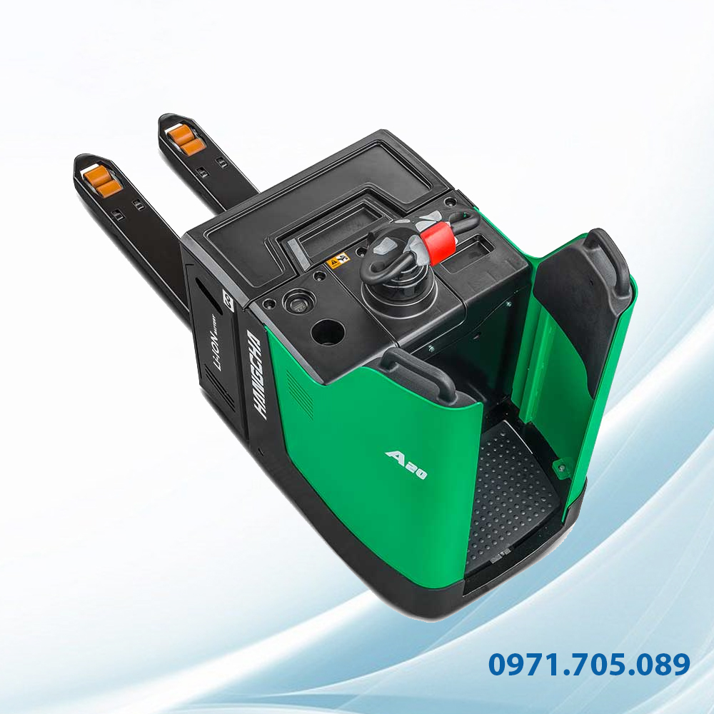 Xe nâng tay điện rider pallet truck