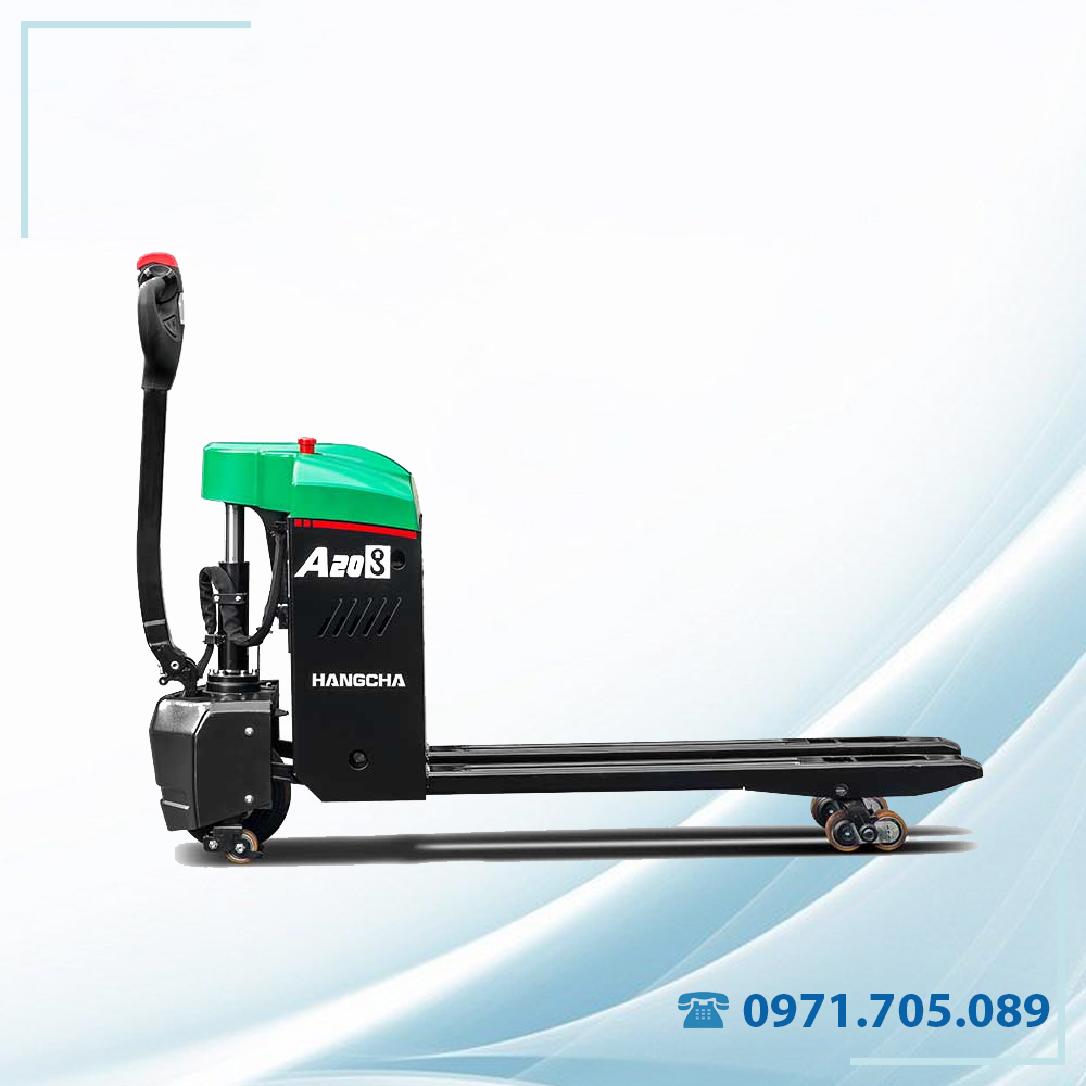 Xe nâng tay điện thấp 2 tấn Lithium Hangcha