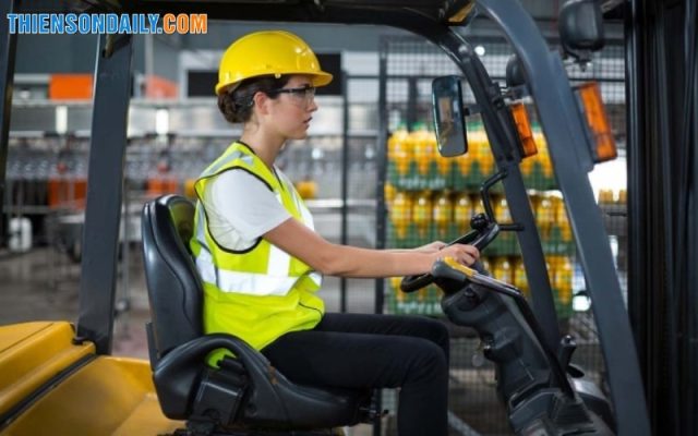 hướng dẫn lái xe nâng