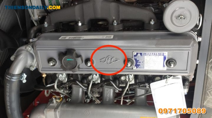 Động cơ Xinchai có kí hiệu HC trên xe nâng Hangcha