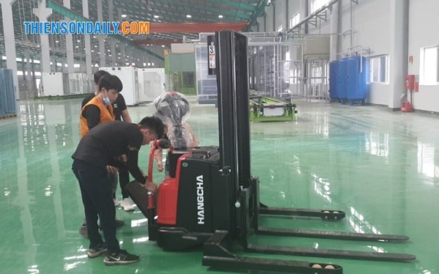 hướng dẫn sử dụng xe nâng tay