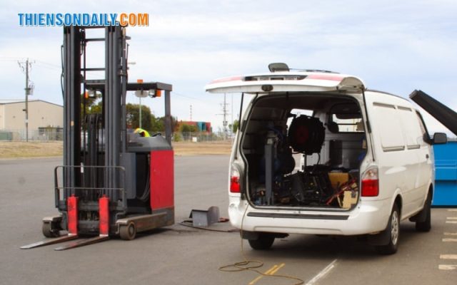 sửa chữa xe nâng tại hải phòng