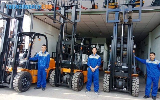 sửa chữa xe nâng tại hải phòng