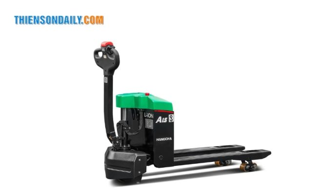 xe nâng tay có cân điện tử