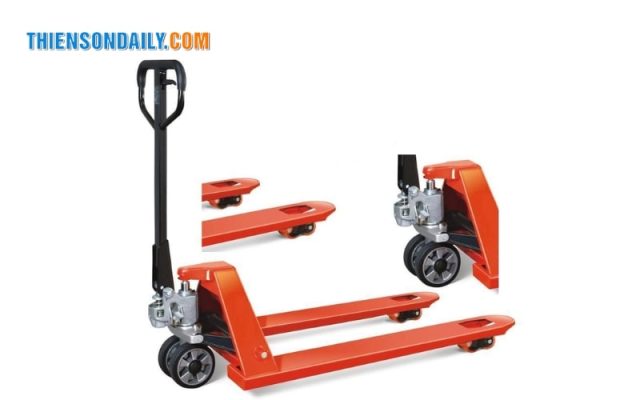 xe nâng tay không hạ được